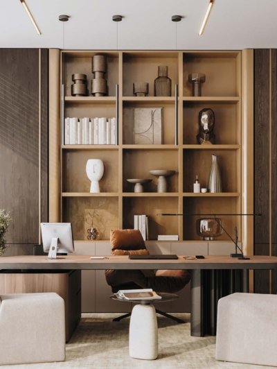 modern luxury CEO office